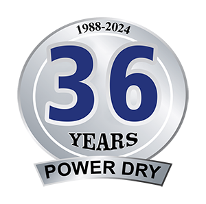 Burst pipe cleanup - power dry