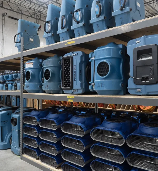 Power Dry's Water Damage Restoration Equipment